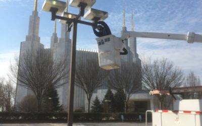 Parking Lot Lighting, Washington Temple – Washington DC