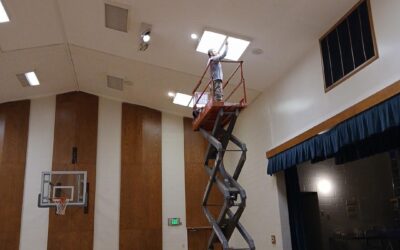 LED Lighting Retrofit in Gymnasium – Gaithersburg, MD