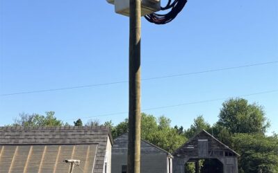 New Utility Pole – Montgomery Co, Md