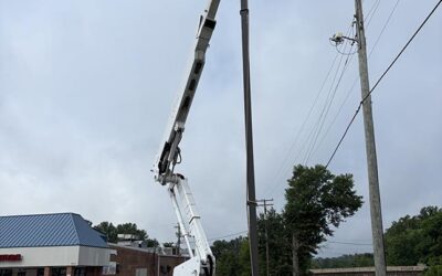 400 Amp Service with Temporary Power Pole – Mt Airy, MD