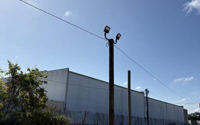New LED Pole Lights – Port of Baltimore
